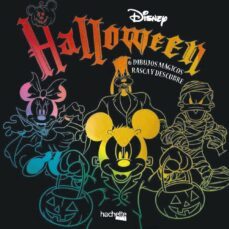 halloween disney: 6 dibujos magicos: rasca y descubre-9788417586447