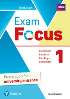 exam focus 1 workbook print & digital interactive workbook access code-9788420573847