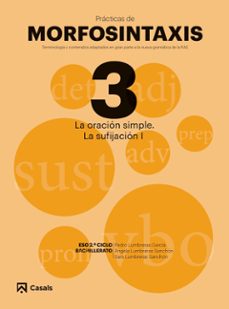 prácticas morfosintaxis 3 la oración simple. la sufijación i mec-9788421866047