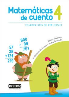 matematicas de cuento 4. cuadernos de refuerzo-9788428343947