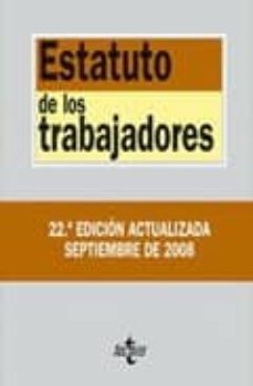 estatuto de los trabajadores (22ª ed.)-jesus maeztu gregorio de tejada-j. cruz villalon-9788430947447