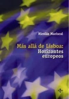 mas alla de lisboa: horizontes europeos-9788430950447