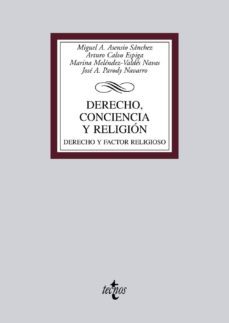 derecho, conciencia y religion-9788430955947