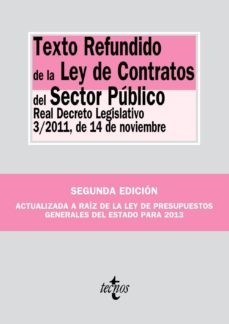 texto refundido de la ley de contratos del sector publico-9788430958047