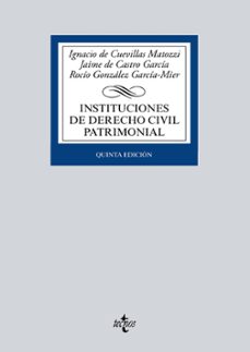 instituciones de derecho civil patrimonial (4ª ed.)-9788430969647