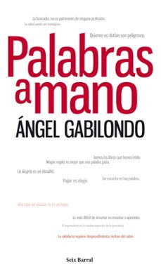 palabras a mano-angel gabilondo-9788432209147