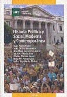 historia politica y social moderna y contemporanea unidad didacti ca-9788436244847