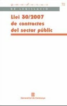 llei 30/2007 de contractes del sector public-9788439376347