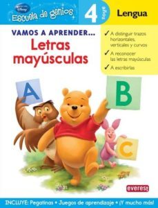 vamos a aprender letras mayusculas (escuela de genios)-9788444146447