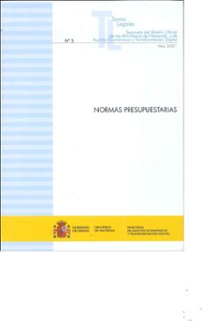 normas presupuestarias nº 5, año 2021 (textos legales)-9788447610747