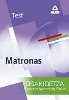 matronas del servicio vasco de salud-osakidetza: test-dolores et al piña ruiz-9788466563147
