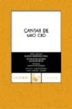 cantar de mio cid-9788467021547