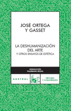 la deshumanizacion del arte-9788467022247