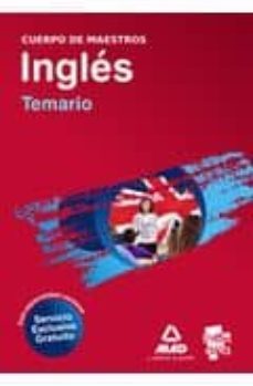cuerpo de maestros. ingles. temario-9788467643947