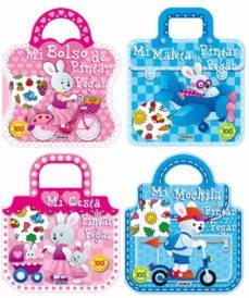 pinta y decora con pegatinas (4 titulos)-9788467732047
