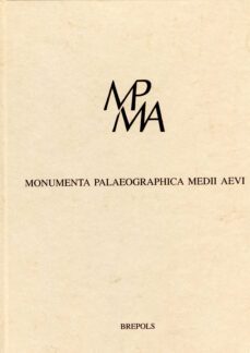 corpus inscriptionum hispaniae mediaevalium, vol. i/2: zamora (mo numenta paleographica medii aevi)-9788477197447