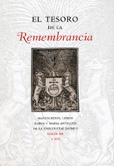 el tesoro de la remembrancia-9788480215947