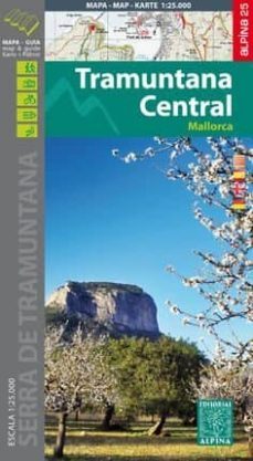 tramuntana central 1:25.000 mallorca - alpina-9788480906647