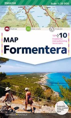 mapa formentera (ingles)-9788484783947