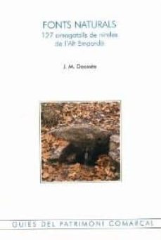fonts naturals alt emporda-josep maria dacosta-9788488589347