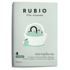 escriptura rubio  4 (catala)-9788489773547