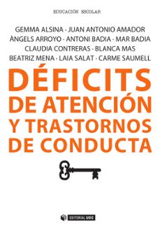 deficits de atencion y trastornos de conducta-9788490641347