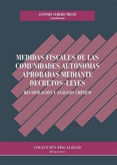 medidas fiscales de las comunidades autonomas-9788490858547