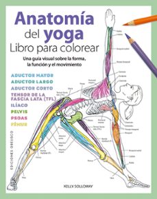 anatomia del yoga. libro para colorear-9788491117247