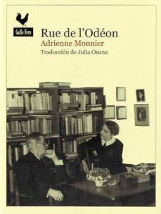 rue de l odeon-adrienne monnier-9788493856847