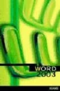 word 2003-9788498180947