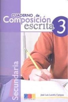cuaderno de composicion escrita 3 (español lengua extranjera)-9788499159447