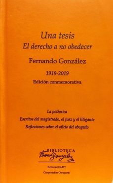 una tesis. el derecho a no obedecer (ebook)-9789587205947