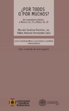 ¿por todos o por muchos? la universalidad de la salvacion (ebook)-hernan cardona ramirez-pablo antonio hernandez solis-9789587648447