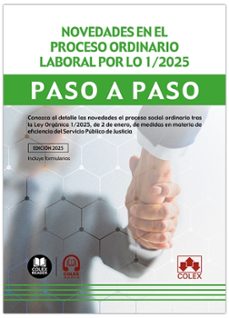 novedades en el proceso laboral por lo 1/2025. paso a paso-departamento de documentacion iberley-9791370110147