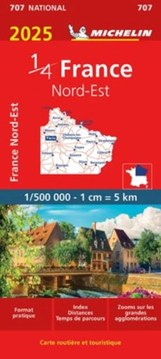 mapa national france nord-est 11707 2025-9782067265257