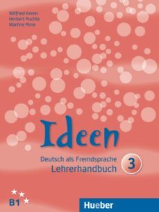 ideen 3. lehrerhandbuch: deutsch als fremdsprache-9783190218257