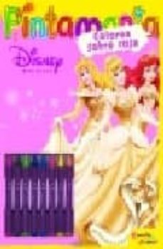 princesas: colorea sobre rosa-9788408075257