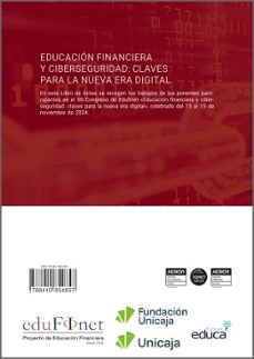 educacion financiera y ciberseguridad: claves para la nueva era digital: libro de actas del vii congreso de educacion financiera de edufinet-9788410854857