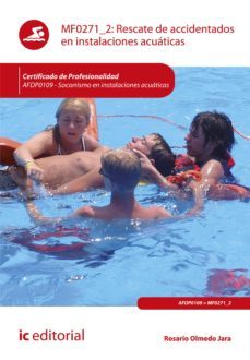rescate de accidentados en instalaciones acuaticas. afdp0109 (ebook)-rosario olmedo jara-9788411031257