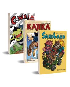 pack sandland + kajika + cowa-akira toriyama-9788411407557