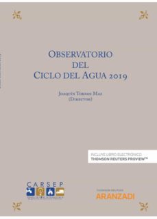observatorio del ciclo del agua 2019-9788413451657