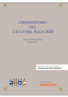observatorio del ciclo del agua 2020-9788413908557