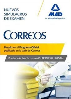 personal laboral de correos y telegrafos: nuevos simulacros de examen-luis ignacio guillen gil-9788414200957
