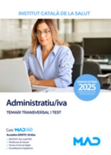 administratiu/iva. temari transversal i test. instituto catalan de la salud (ics)-9788414298657