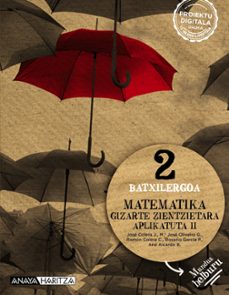 matematika gizarte zientzietara aplikatuta ii 2º bachillerato navarra / pais vasco mundua helburu-9788414329757