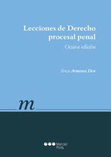 lecciones de derecho procesal penal (8ª ed.).-9788416402557
