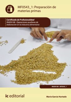 preparacion de materias primas. inad0108 (ebook)-maria garcia hurtado-9788417026257