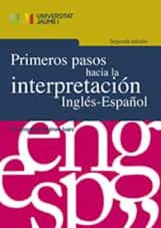 primeros pasos hacia la interpretacion ingles-español-9788417429157