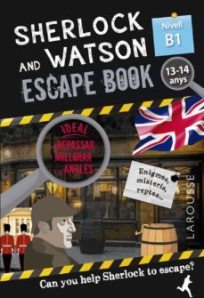 sherlock & watson. escape book per repassar angles. 13-14 anys-9788418473357