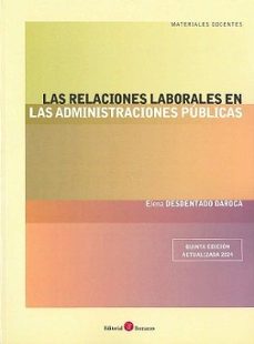relaciones laborales en las administraciones publicas 2024-elena desdentado daroca-9788419574657